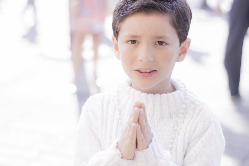 oraciones a Dios para niños