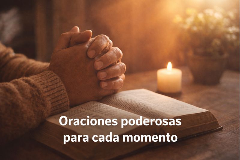 oraciones poderosas para cada momento